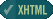 valid xhtml